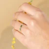 BAGUE FEMME CHAINE DANDY