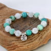 BRACELET PERLE FEMME  GIVRE