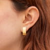 Boucles d'oreilles Fifi doré et discrète