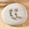 Découvrez les boucles d’oreilles Fiona, un bijou marin fabriqué en France sur l’Île d’Oléron par des monteuses qualifiées.