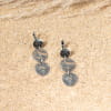 Boucles d'oreilles argenté Witney