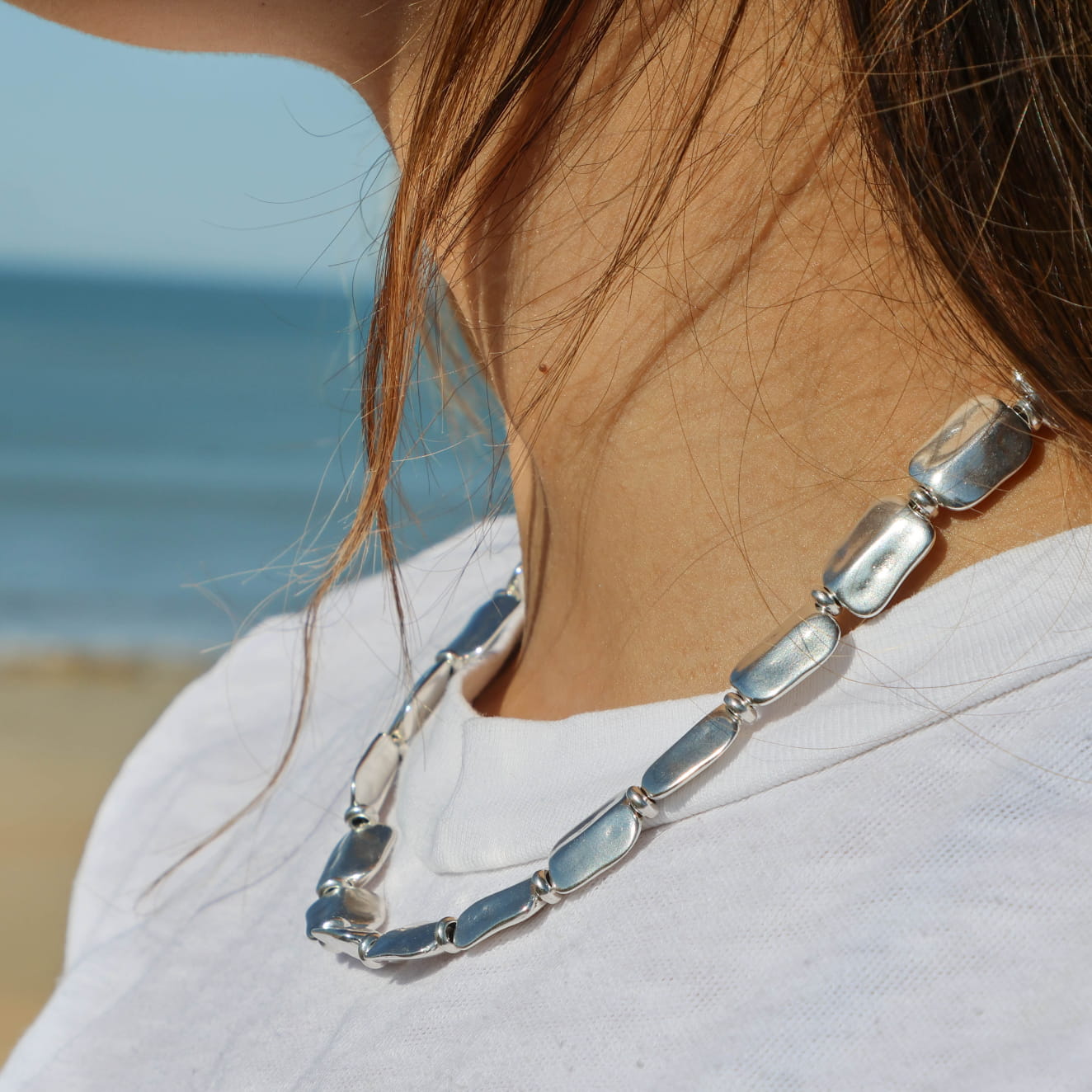 Lot De 3 Colliers + Bracelet Retour De Plage – Multicolore – Occasion