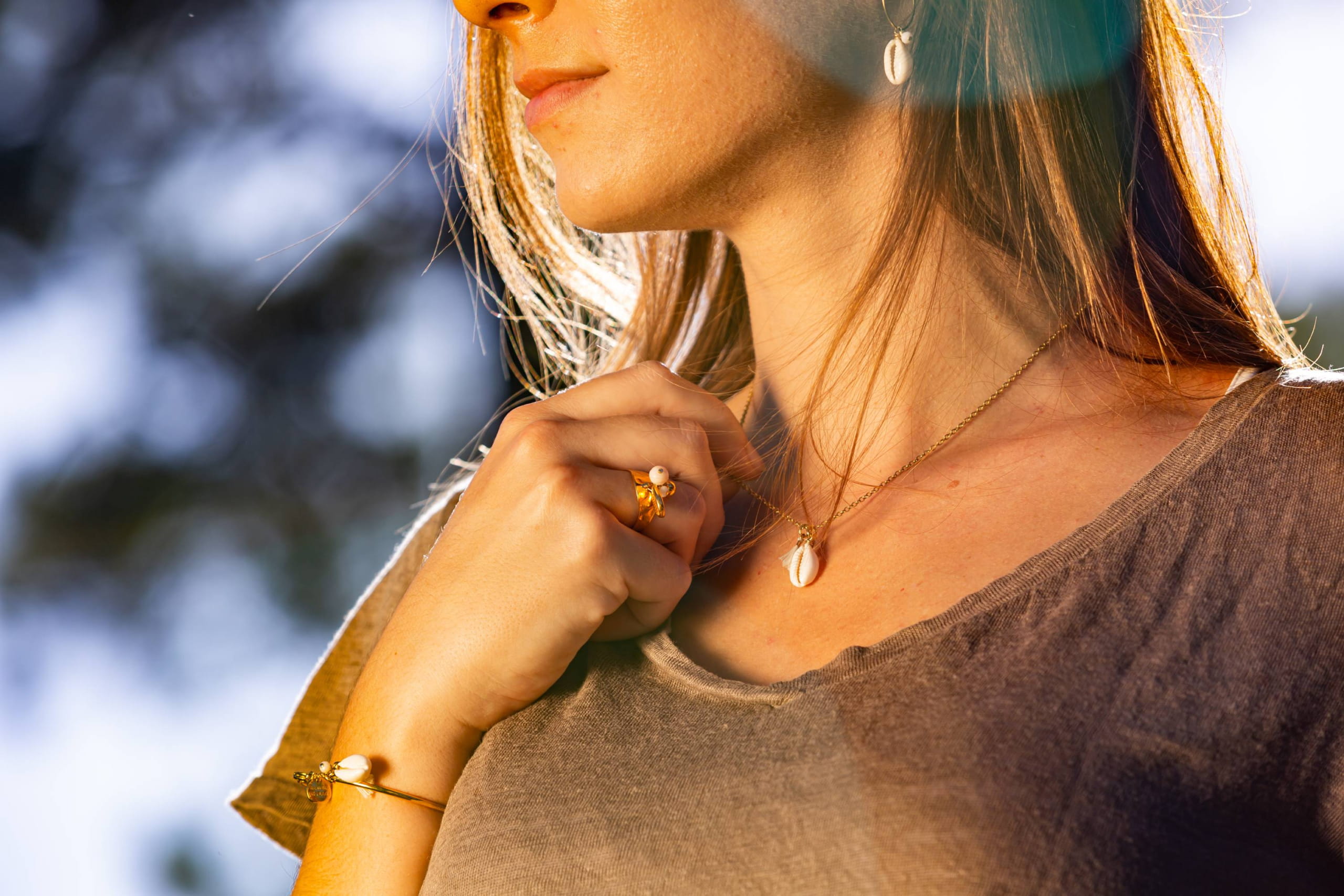 Bijoux de créateur faits à la main sur l'île d'Oléron