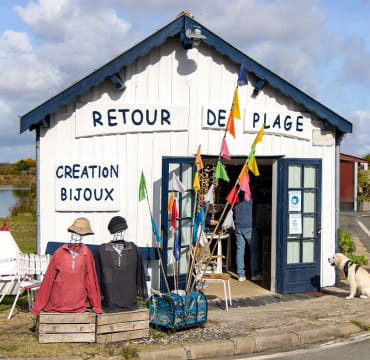 Boutique de bijoux Retour de Plage à Saint-Trojan-Les-Bains.