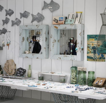 Boutique de bijoux Retour de Plage à Arcachon.