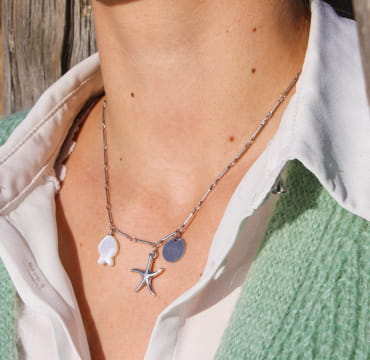 retour-de-plage-collier-fantaisie-femme-coquillage-argent