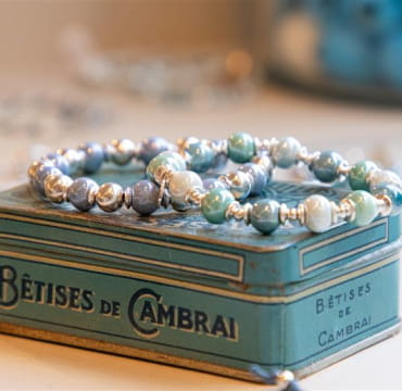 bracelet Artiste céramique vert