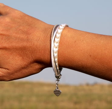 BRACELET TISSU FEMME FRISE