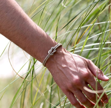 BRACELET HOMME CORDON COUPLE