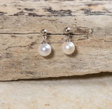 BOUCLES D'OREILLES PERLES AIX