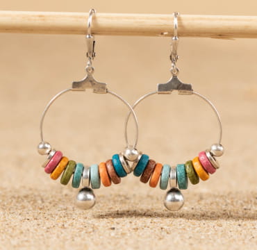 BOUCLES D'OREILLES femmeCALIFORNIA