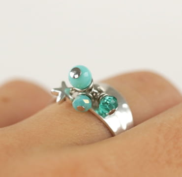 BAGUE ENFANT REGLABLE ASTRAL