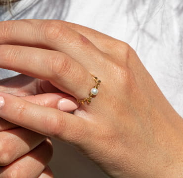 BAGUE FEMME CHAINE REMPART