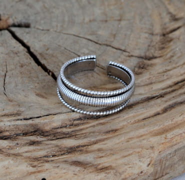 BAGUE RÉGLABLE FEMME DINER