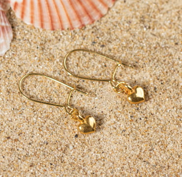 BOUCLES D'OREILLES ENFANT SWAN