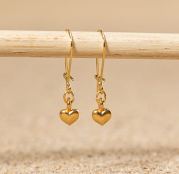 BOUCLES D'OREILLES ENFANT SWAN