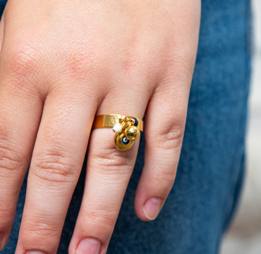 BAGUE RÉGLABLE FEMME GRECE