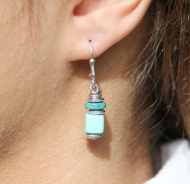 BOUCLES D'OREILLES PERLES MADRIGAL