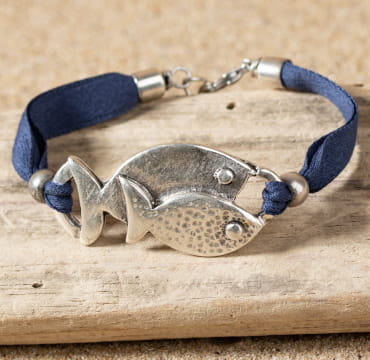 BRACELET TISSU FEMME FRERE