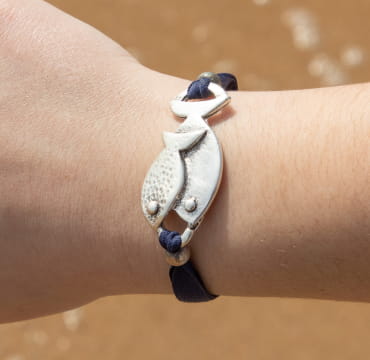 BRACELET TISSU FEMME FRERE