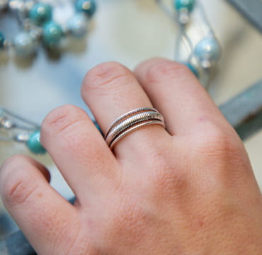 BAGUE RÉGLABLE FEMME DINER