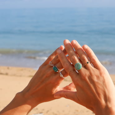 Bague Argentée, un accesoire unique pour la rentrée 🐚