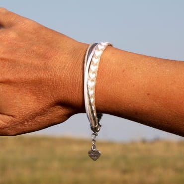 BRACELET TISSU FEMME FRISE