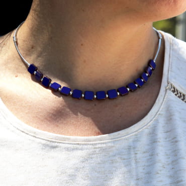 COLLIER PERLE FEMMEMOSAIK