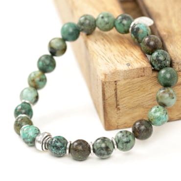 BRACELET HOMME PERLE MOWGLI