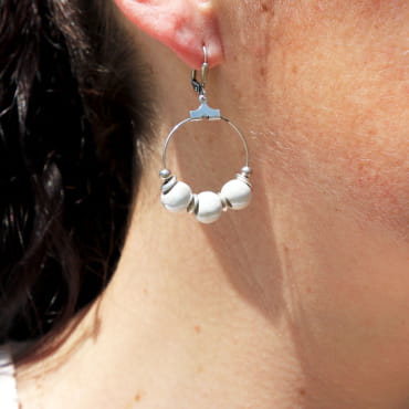 BOUCLES D'OREILLES femme ARTISTE