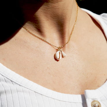 COLLIER FEMME CHAINEAMELIE