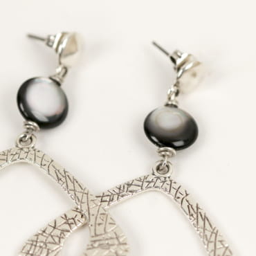 BOUCLES D'OREILLES PENDANTES SILLON