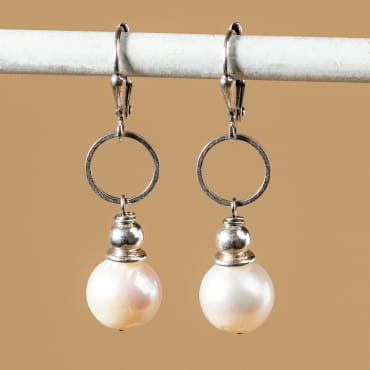 BOUCLES D'OREILLES PERLESOUVEA