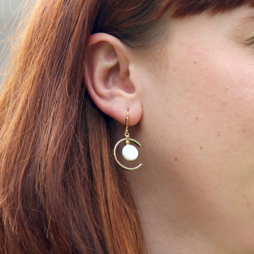 BOUCLES D'OREILLES PERLESTHEIA