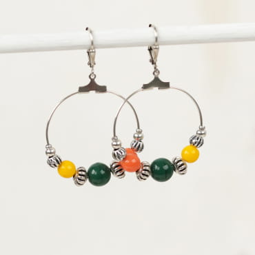 BOUCLES D'OREILLES femme CARMEN
