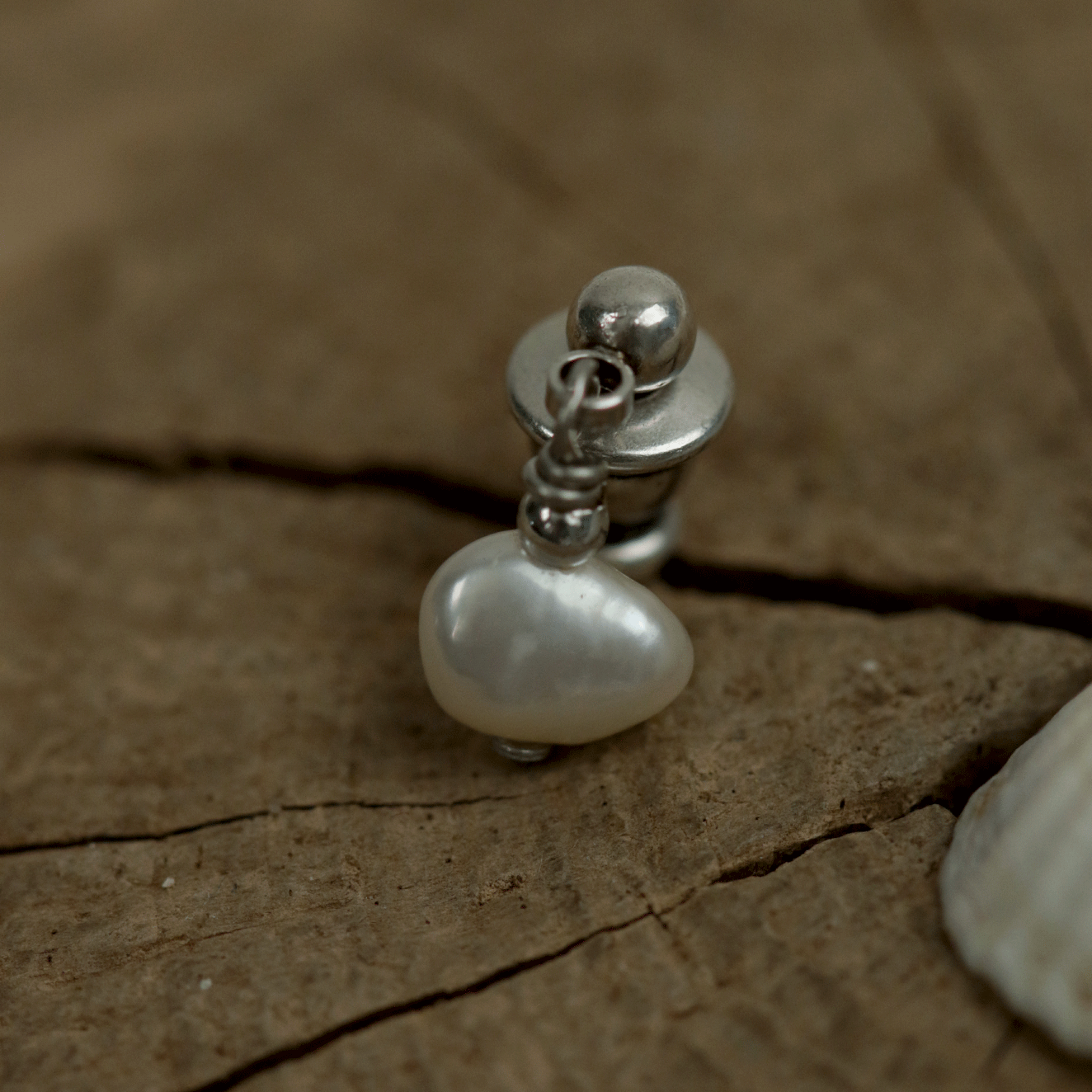 BOUCLES D'OREILLES PERLESRIVIERE