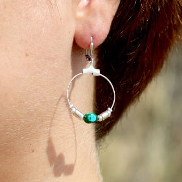 BOUCLES D'OREILLES  femme CUBA