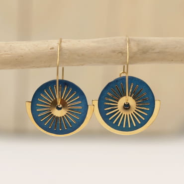 BOUCLES D'OREILLES  créoles ROI