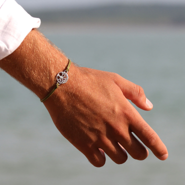 BRACELET HOMME CORDON VIE
