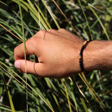 BRACELET HOMME PERLE LIVIO