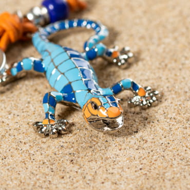 Accessoire pour clefs, porte-clés, porte-clefs fantaisie artisanal made in france