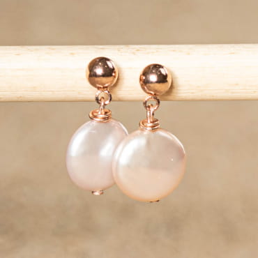 BOUCLES D'OREILLES PERLESFLAMAND