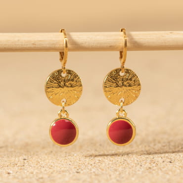 BOUCLES D'OREILLES FEMME PLANCTON