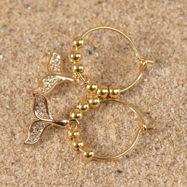 BOUCLES D'OREILLES créoles WALLY