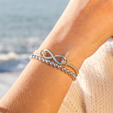 BRACELET Femme Cordon   INFINI