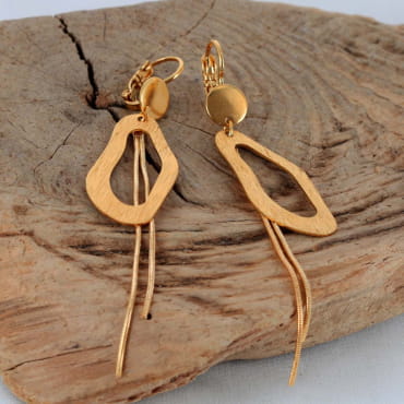 BOUCLES D'OREILLES FEMME CROISETTE