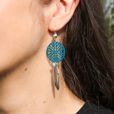 BOUCLES D'OREILLES FEMME POCA