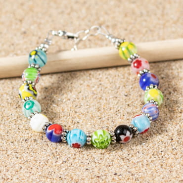 BRACELET PERLE ENFANT CIRQUE