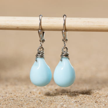 BOUCLES D'OREILLES PERLESBALLON