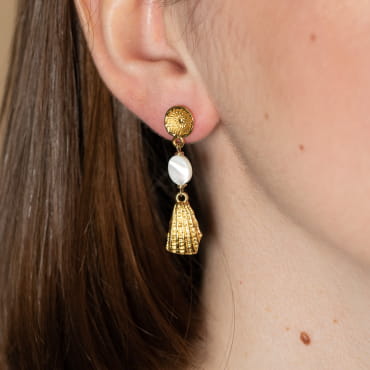 BOUCLES D'OREILLES PERLESPINNA